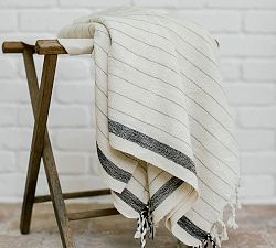 Ellette Striped Bath Towel
