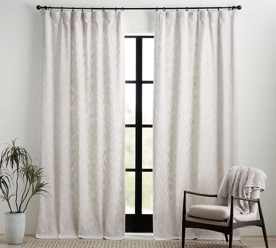 Seaton Textured Cotton Curtain
