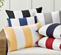 Sunbrella&#0174; Awning Striped Outdoor Pillow