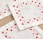 Confetti Heart Cotton Cocktail Coasters - Set of 4