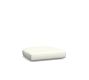Woodside Outdoor Dining Armchair Cushion; High Performance Canvas, White
