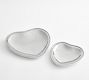 Heritage Silver Heart Platters - Set of 2