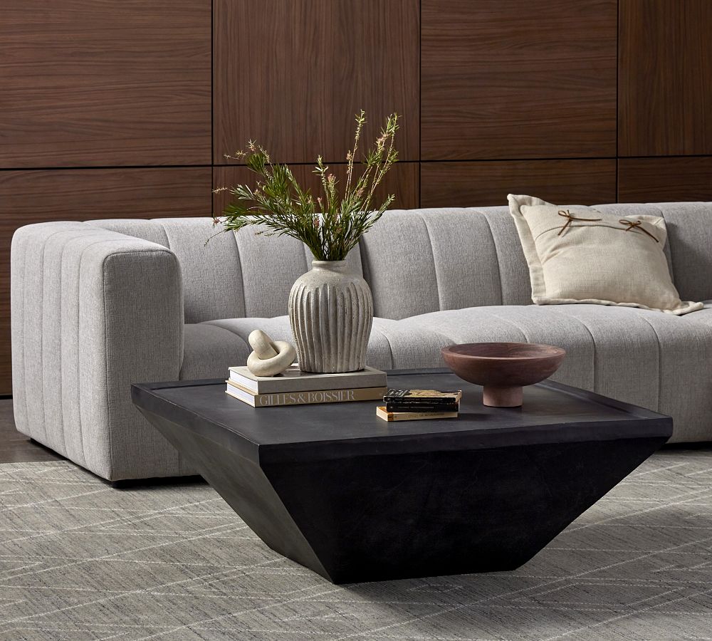 Bedford Outdoor Metal Square Coffee Table