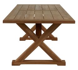 Karena 108&quot; Teak Rectangular Dining Table