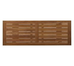 Karena 108&quot; Teak Rectangular Dining Table