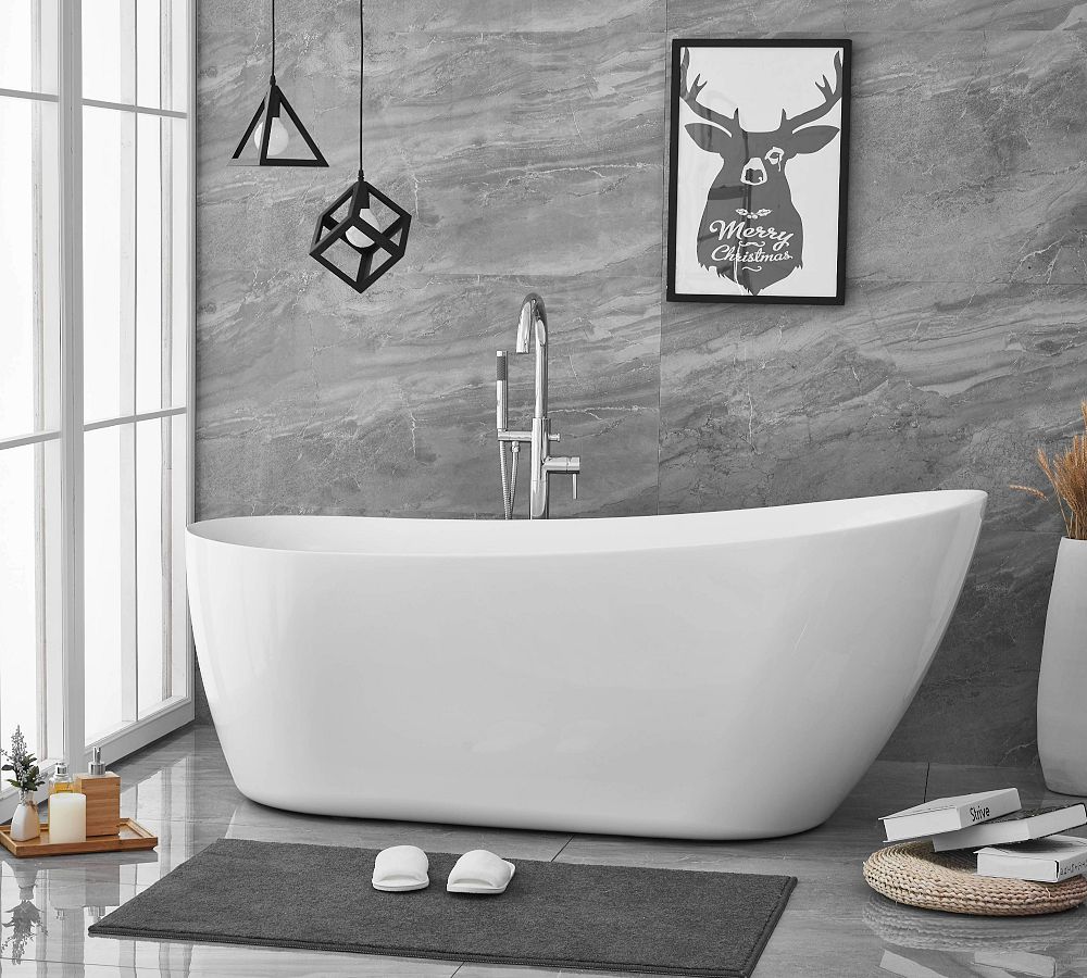 Cheyenne 59&quot; - 70&quot; Freestanding Bathtub