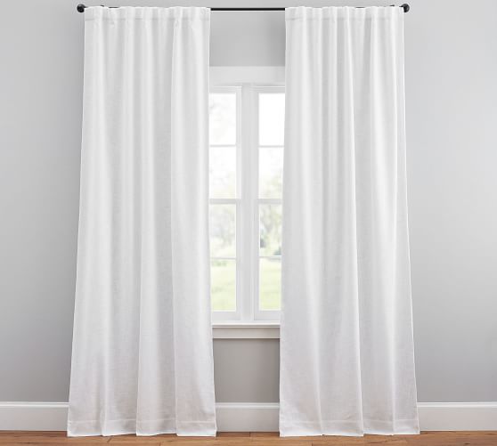 Seaton Textured Cotton Blackout Curtain