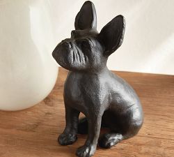 Handcrafted Good Boy Dog Sculpture