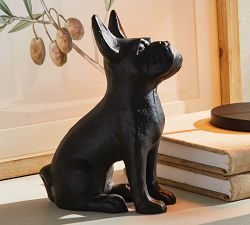 Handcrafted Good Boy Dog Sculpture