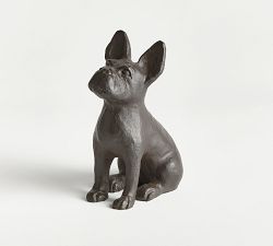 Handcrafted Good Boy Dog Sculpture