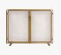 Vail Mesh Fireplace Screen with Doors