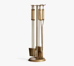 Vail Fireplace Collection - Brass
