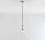 Bridget Recycled Glass Flared Pendant (13&quot;-18&quot;)