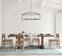 Fallon Forged-Iron Linear Chandelier (46&quot;)