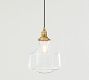 Schoolhouse Glass Cord Pendant (8&quot;-11&quot;)