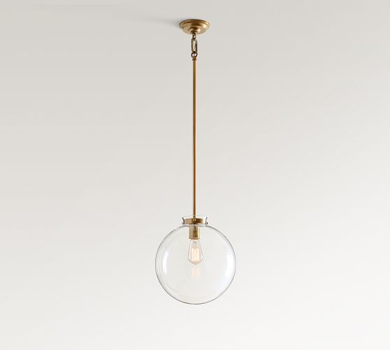 Anderson Glass Globe Pendant (12")