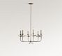 Botanical Forged-Iron Chandelier (30&quot;)