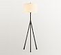 Easton Forged-Iron Tripod Floor Lamp (67&quot;)