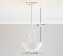 Tatum Metal Pendant (22&quot;)