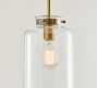 Anderson Glass Cylinder Pendant (7&quot;)