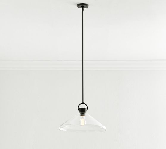 Beacon Recycled Glass Pendant (18")
