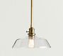 Farmhouse Glass Cord Pendant (13&quot;)