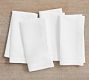 Classic Belgian Flax Linen Hemstitch Napkins - Set of 4