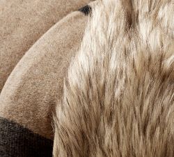 Pendleton Spider Rock Faux Fur Back Throw
