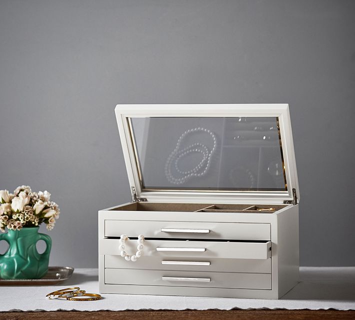 Stella Jewellery Box - Chic Storage Solution | Pottery Barn