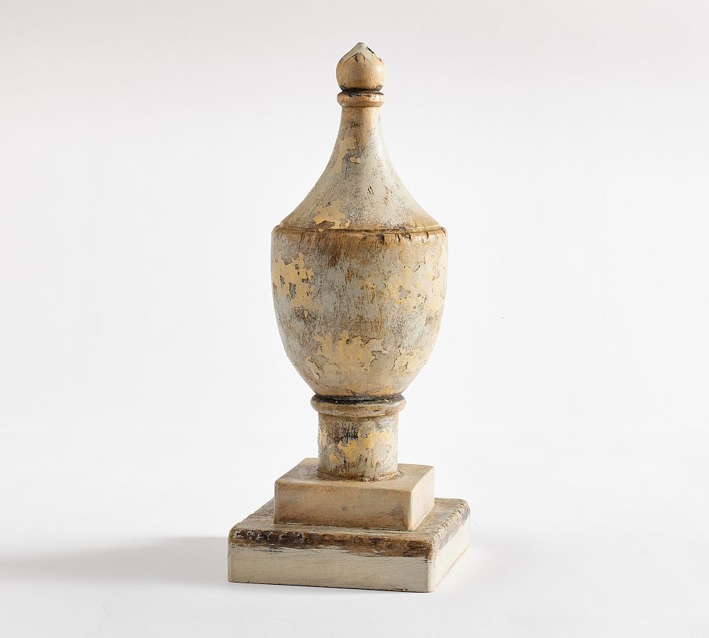 Wooden Finial Object