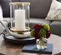 Chester Brushed Brass Hurricane