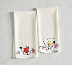 Peanuts Snoopy&#8482; Hearts Cotton Tea Towels - Set of 2