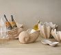 Shell Stoneware Double Condiment Server