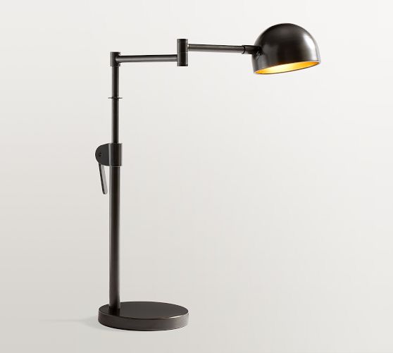Sherman Metal Dome Articulating Task Table Lamp (22")