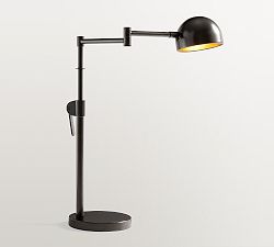 Sherman Metal Dome Articulating Task Table Lamp (22&quot;)