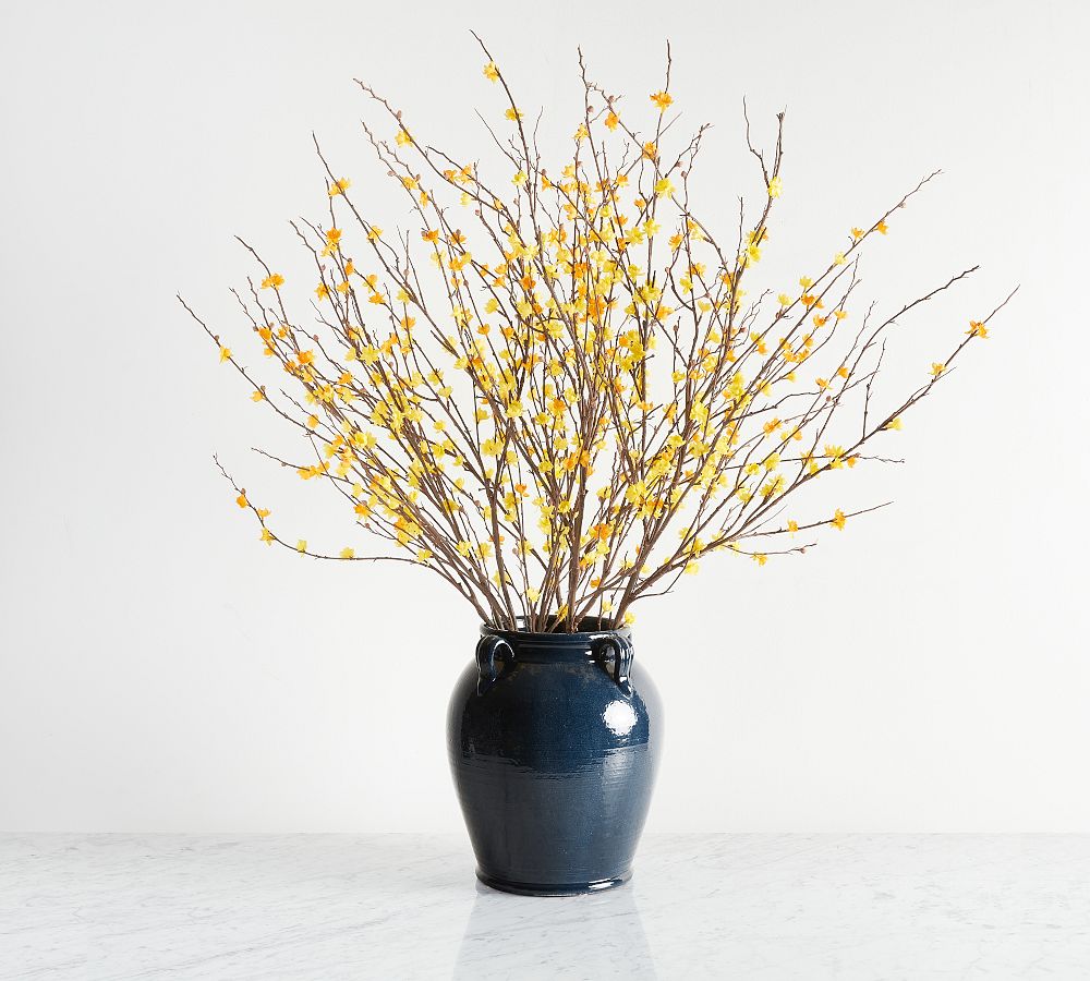 Faux Yellow Bloom Branch