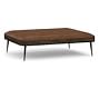 Alvarado Leather Ottoman