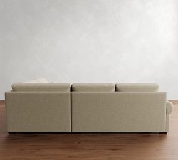 Big Sur Roll Arm Deep Seat 3-Piece Sectional (121&quot;)