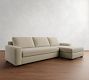 Big Sur Square Arm Chaise Sectional (114&quot;&ndash;156&quot;)