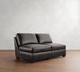 Build Your Own Townsend Roll Arm Leather Sectional