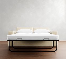 Carmel Wide Arm Wood Base Sleeper Sofa (86&quot;)