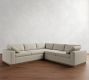 Dream Wood Base 3-Piece L-Shaped Sectional (120&quot;)