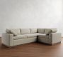 Dream Wood Base 3-Piece Sectional (120&quot;)