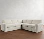 Pearce Square Arm Slipcovered 2-Piece L-Shaped Sectional (109&quot;)