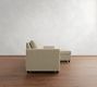 Sanford Square Arm Trundle Chaise Sleeper Sectional - Storage Available (89&quot;)