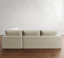 Westwood Square Arm Deep Seat 3-Piece L-Shaped Sectional (122&quot;)