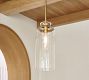 Anderson Glass Cylinder Pendant (7&quot;)