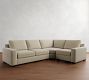 Big Sur Square Arm 3-Piece Wedge Sectional (123&quot;)