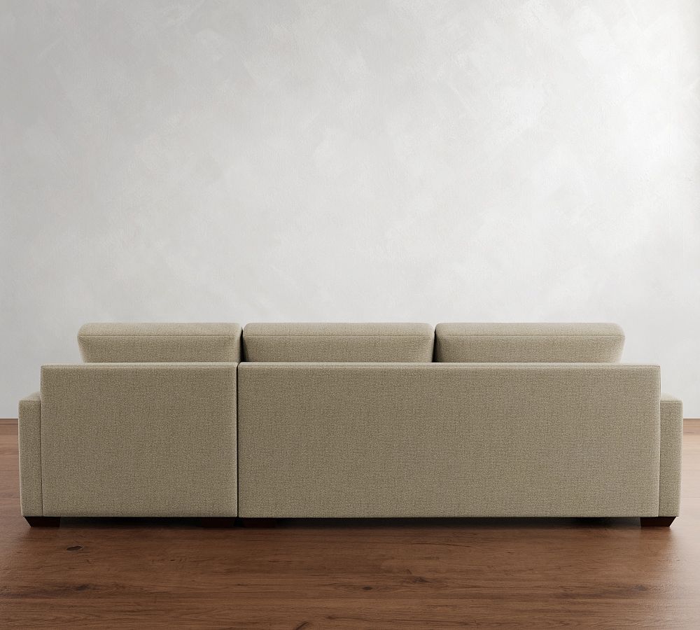 Big Sur Square Arm Chaise Sectional | Pottery Barn
