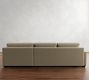 Big Sur Square Arm Deep Seat Return Bumper Sectional (120&quot;&ndash;152&quot;)